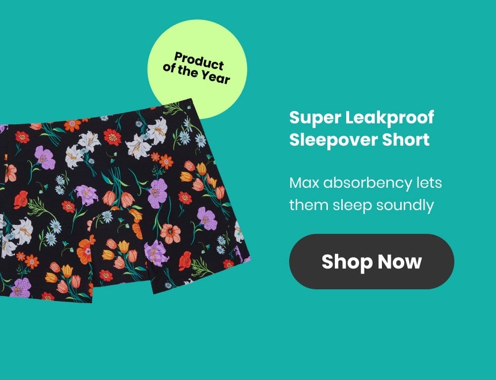 Super Leakproof Sleepover Short