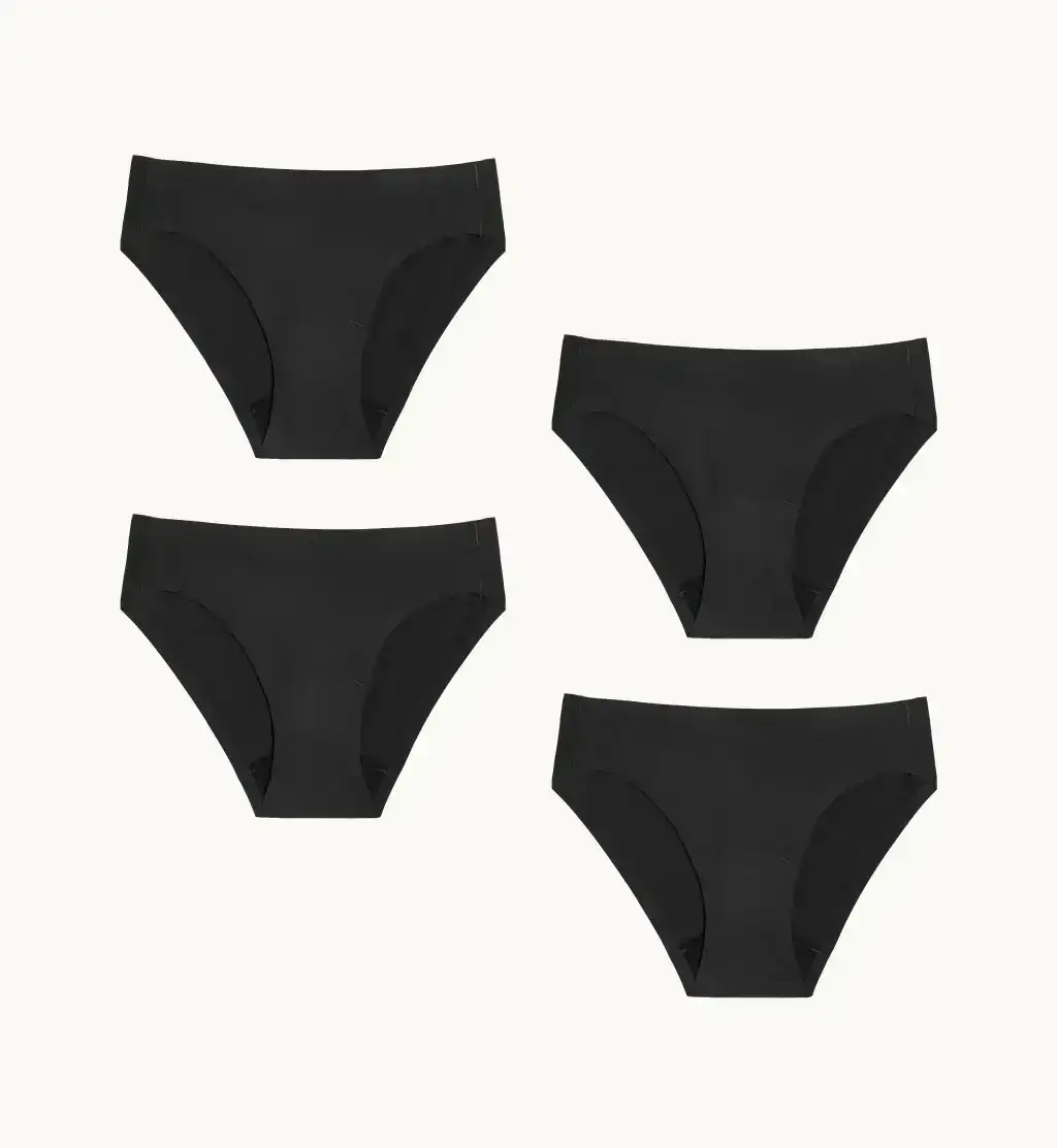 Image of Light Leakproof No-Show Underwear 4-Pack