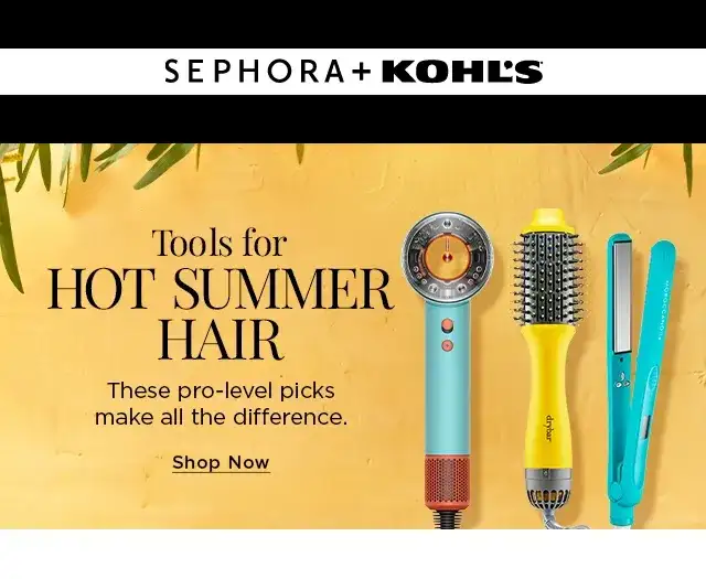 tools for hot summer hair. these pro level picks make all the difference. shop now.