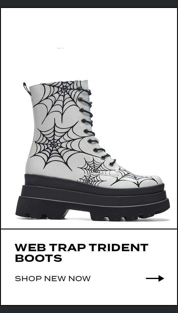 Web Trap Trident Boots