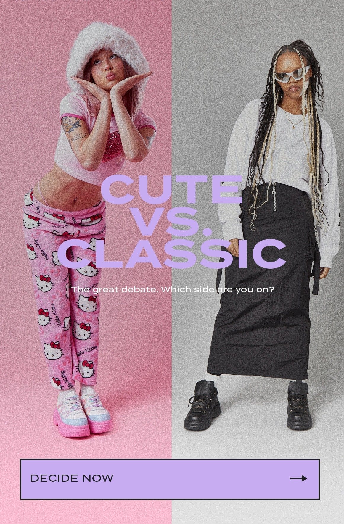 Cute VS Classic Banner