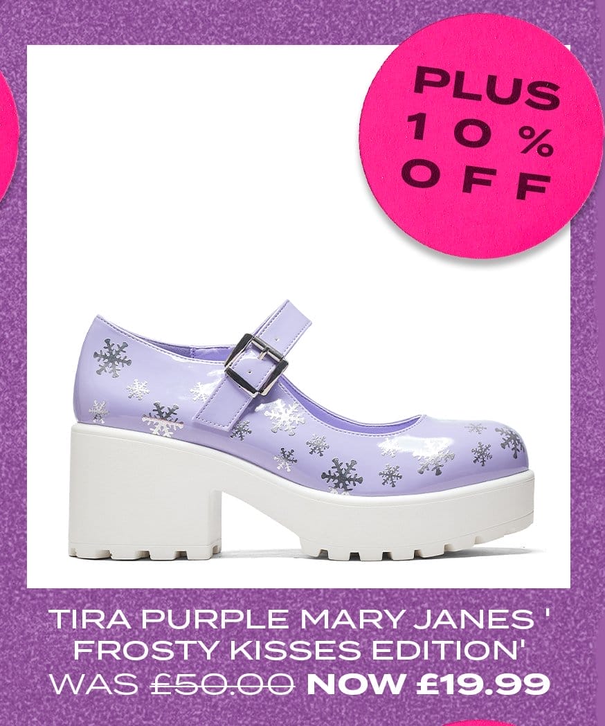 Tira Purple Mary Janes