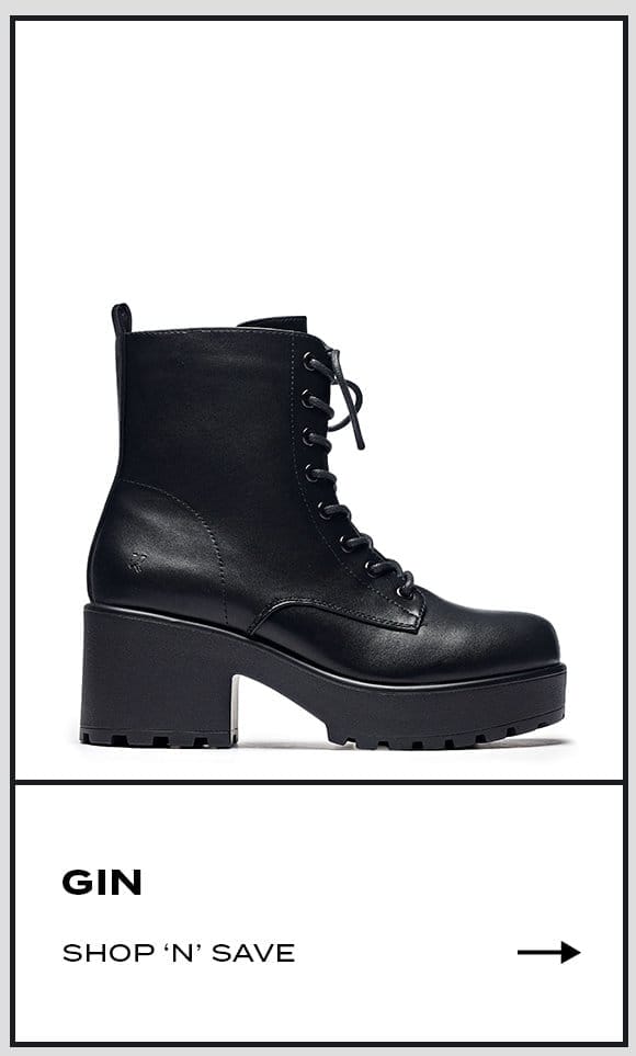 GIN Platform Military Boots