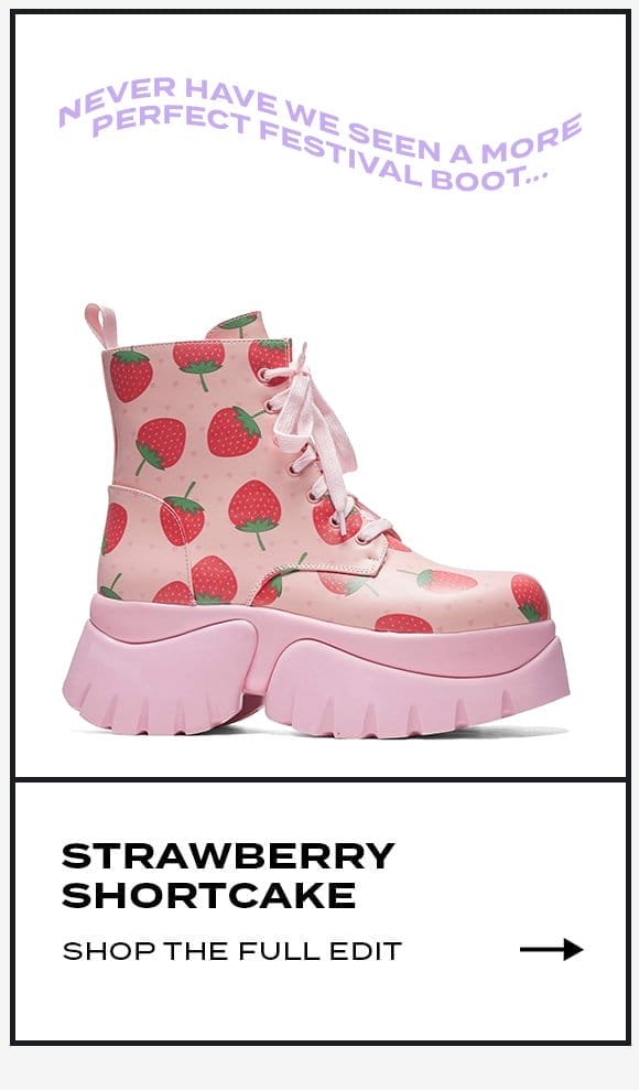 Strawberry Shortcake Boots