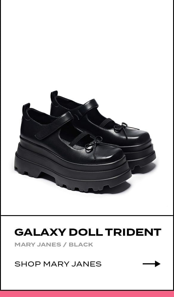 Galaxy Doll Trident Mary Janes