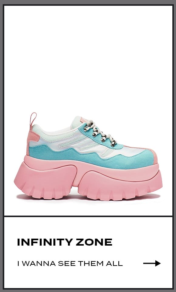 Infinity Zone Chunky Trainers - Pink