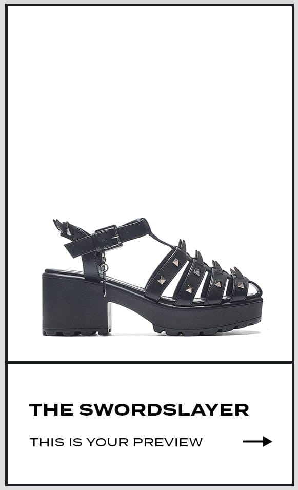 The Swordslayer Sandals