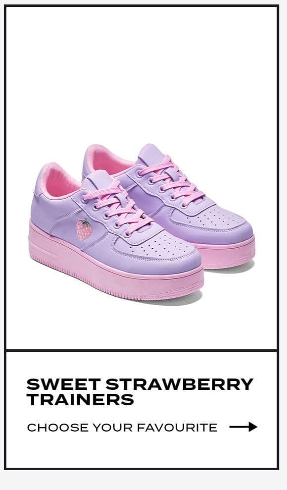 Sweet Strawberry Trainers