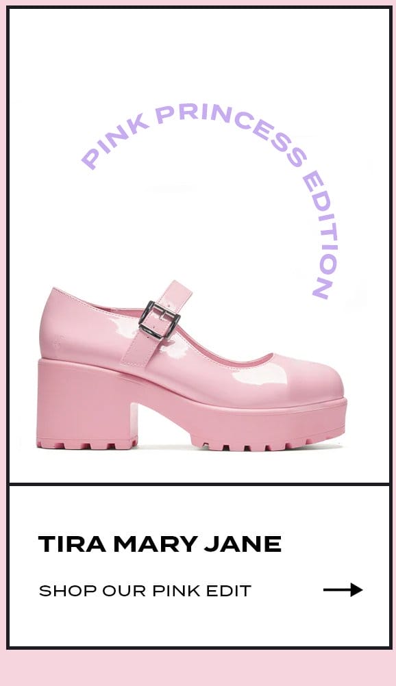  Tira Mary Jane Shoes 'Pink Princess Edition'