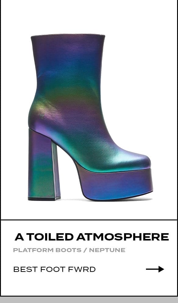 A Toiled Atmosphere Platform Boots