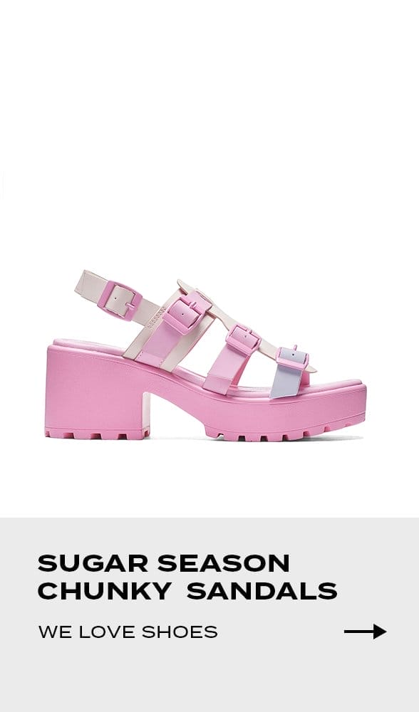 Sugar Season Chunky Sandals