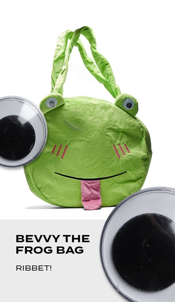 Bevvy Frog Bag