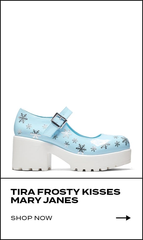 Tira Frosty Kisses Mary Janes