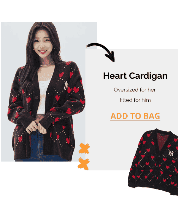 HEART CARDIGAN