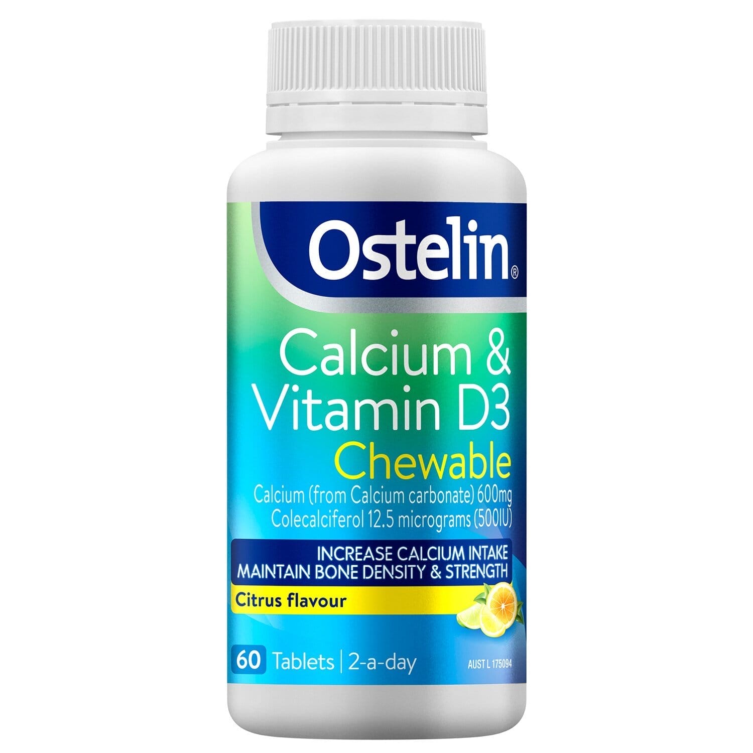 Image of [Authorized Sales Agent] Ostelin Calcium & Vitamin D Chewable - 60 Tablets 60pcs/box