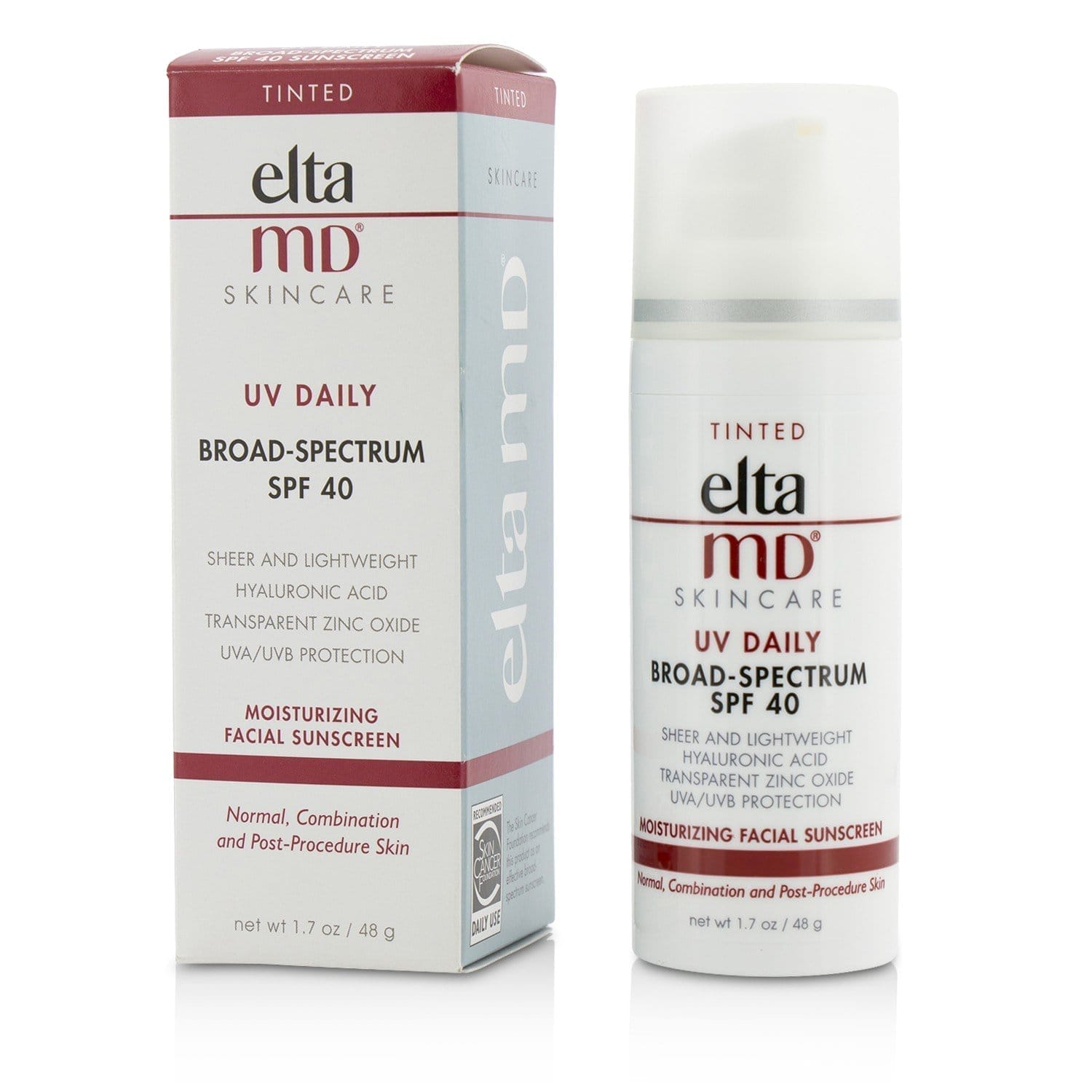 Image of UV Daily Moisturizing Facial Sunscreen SPF 40 - For Normal, Combination & Post-Procedure Skin - Tinted 48g/1.7oz