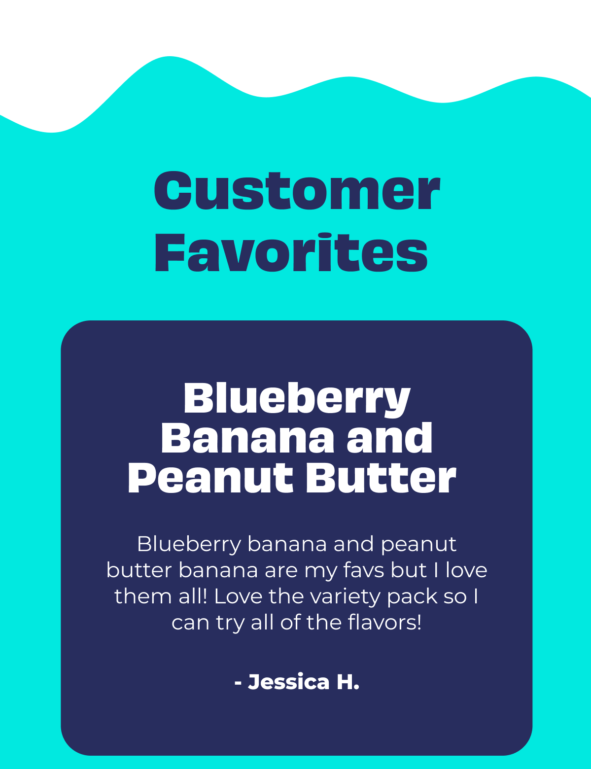 Product Review by Jessica H. for Kreatures of Habit Blueberry Banana and Peanut Butter Banana