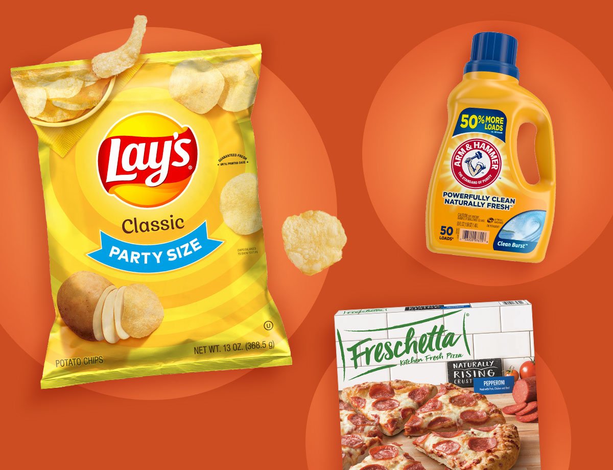 Your Weekly Featured Coupons: Pepperoni Freschetta Pizza, Arm & Hammer Liquid Laundry Detergent, Classic Lay’s