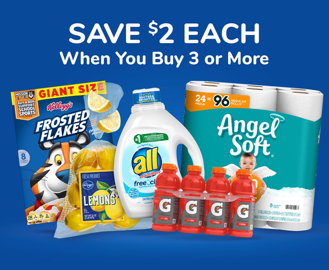 Save \\$2 Each When You Buy 3 or More