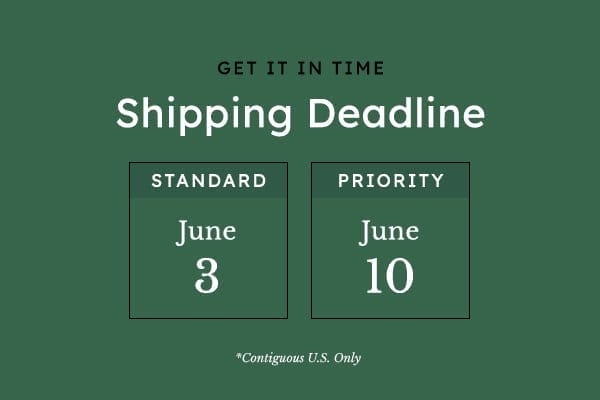 Shipping Deadline