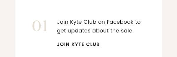 Join Kyte Club on Facebook
