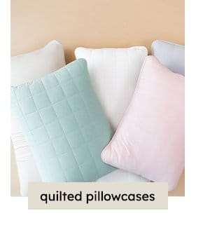 quilted pillowcases