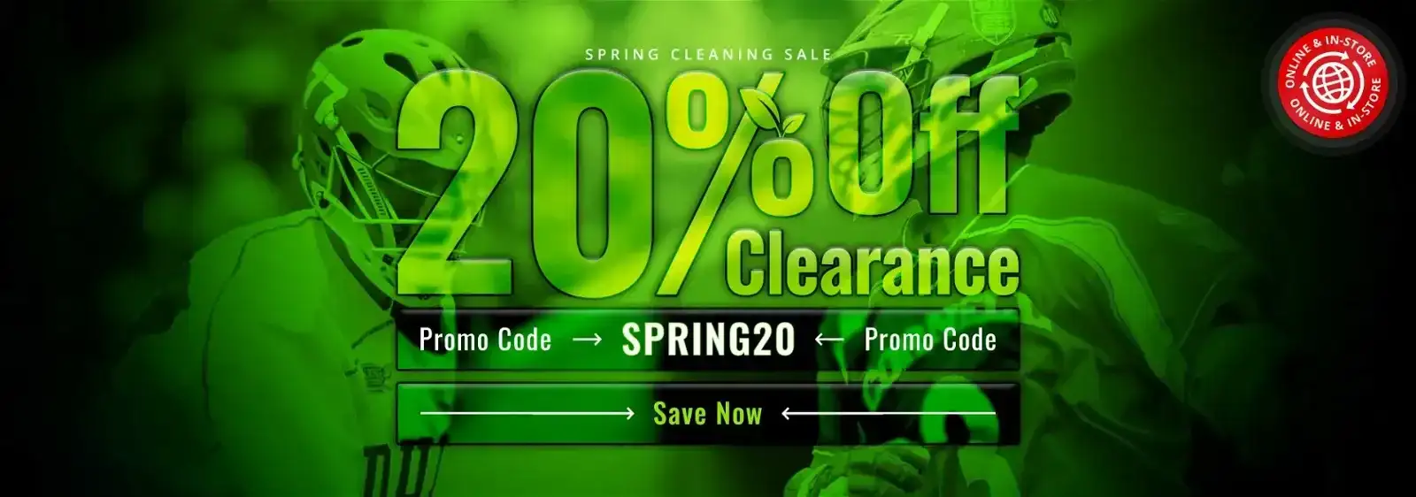 20% Off Clearance