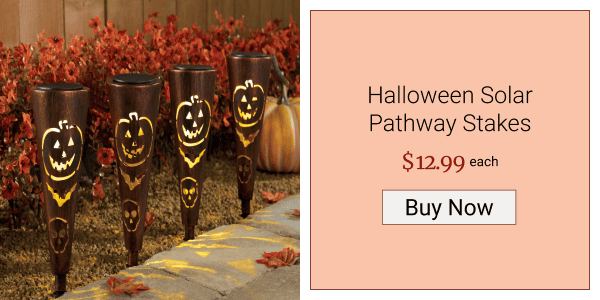 Halloween Solar Pathway Stakes