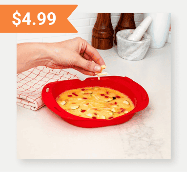 Silicone Egg Omelet Maker Red