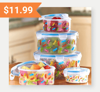 10-Pc. Airtight Food Storage