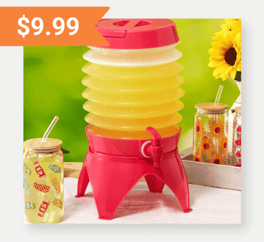 Collapsible Drink Dispenser