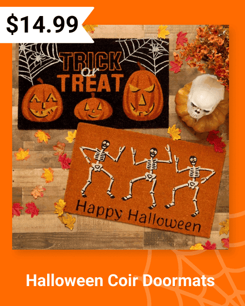 Halloween Coir Doormats