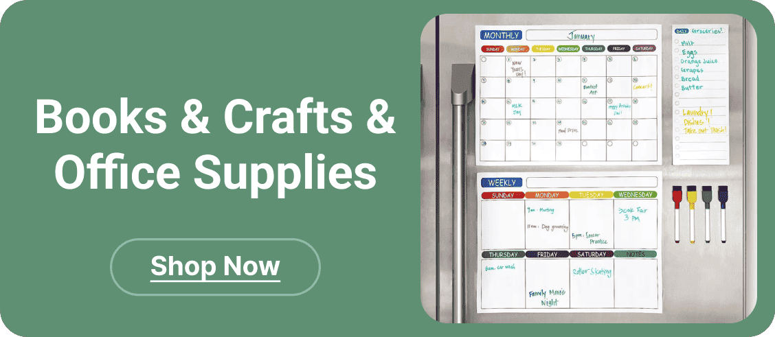 Books & Crafts & Office Supplies