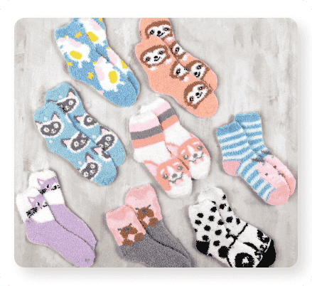 Kids' 8-Pk. Super-Soft Cozy Socks