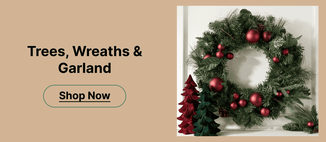 Christmas Trees, Wreaths & Garland