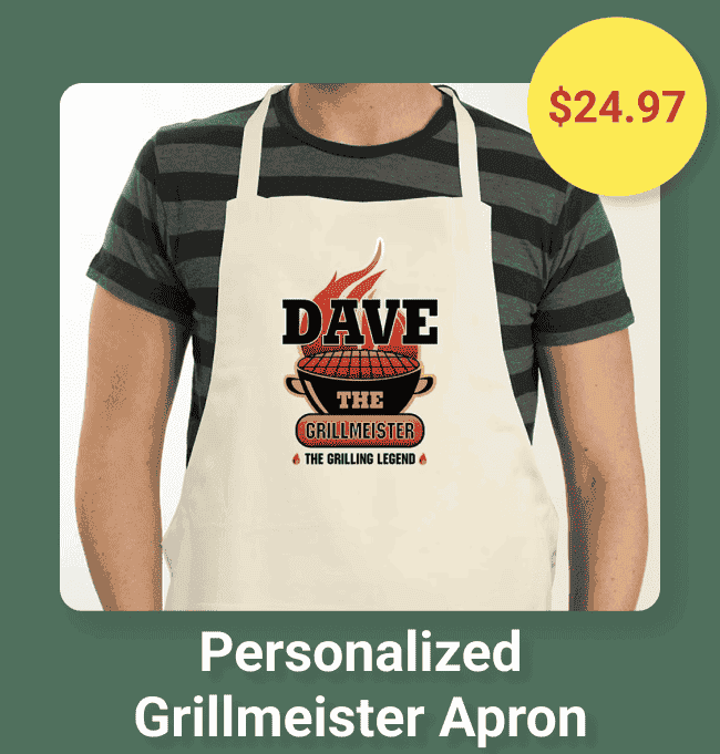 Personalized Grillmeister Apron