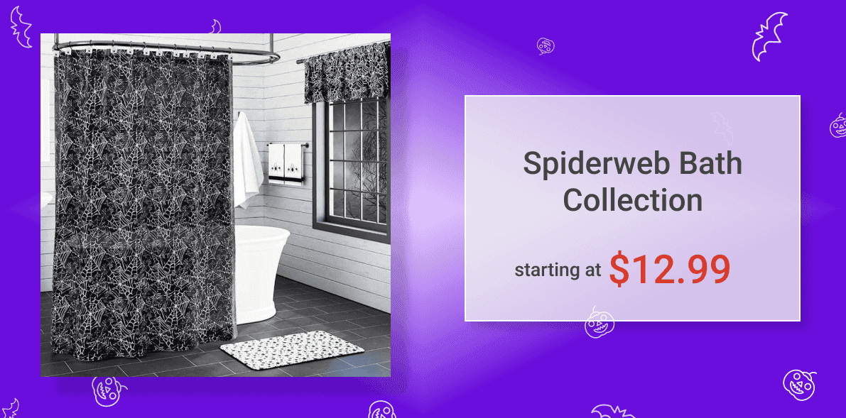 Spiderweb Bath Collection