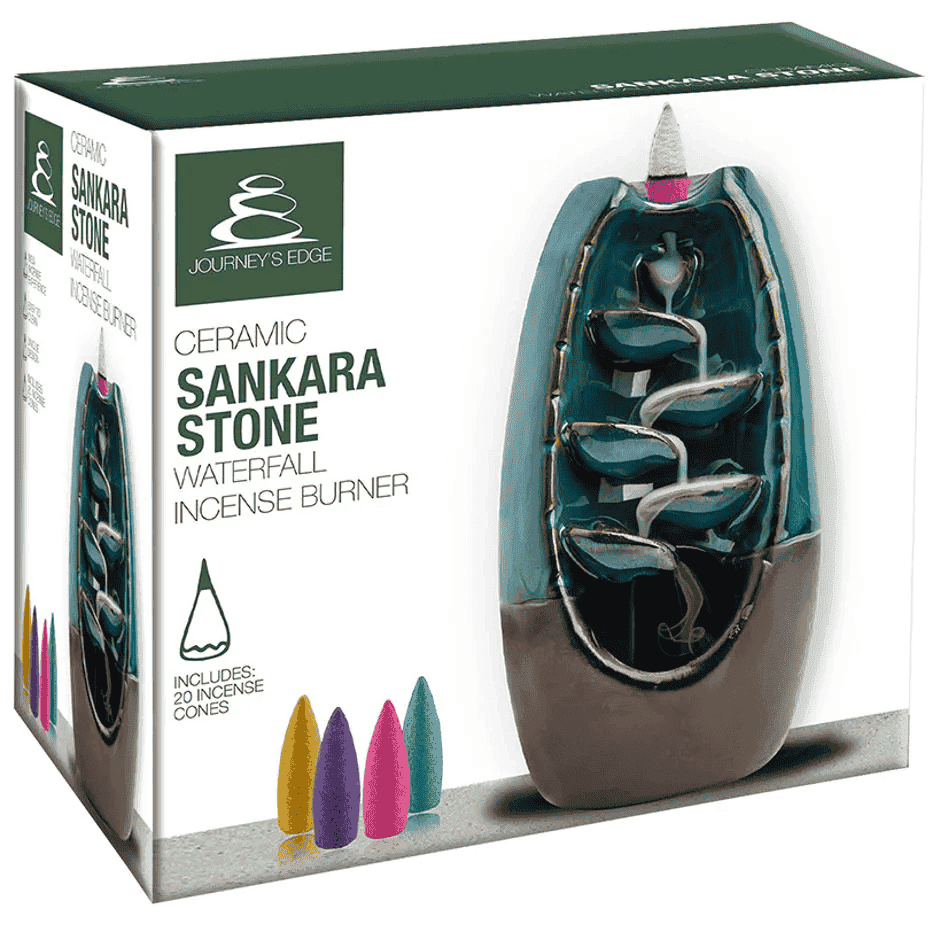 Sankara Waterfall Incense Burner and Cones