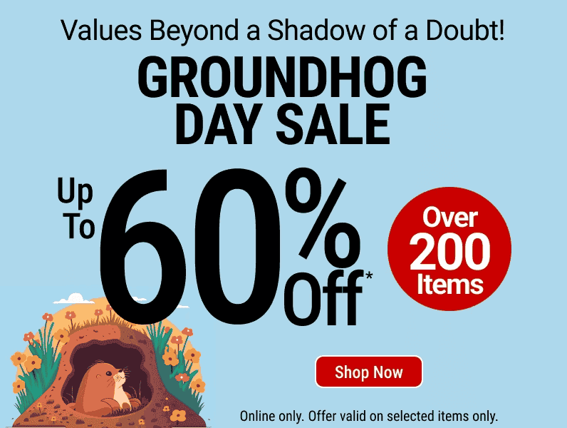 Groundhog Day Sale