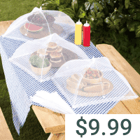 Sets of 3 Mesh Food Covers