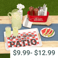 Life is Better on the Patio Tray or Serving Bucket