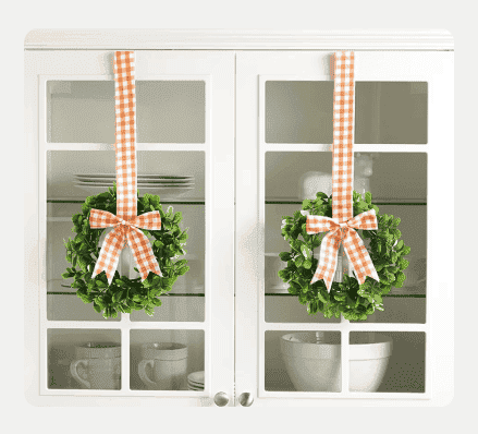 Sets of 2 Cabinet Wreaths