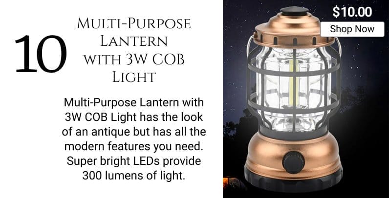 Multi-Purpose Lantern with 3W COB Light