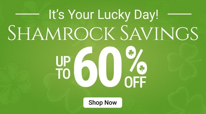 Shamrocks Savings Sale