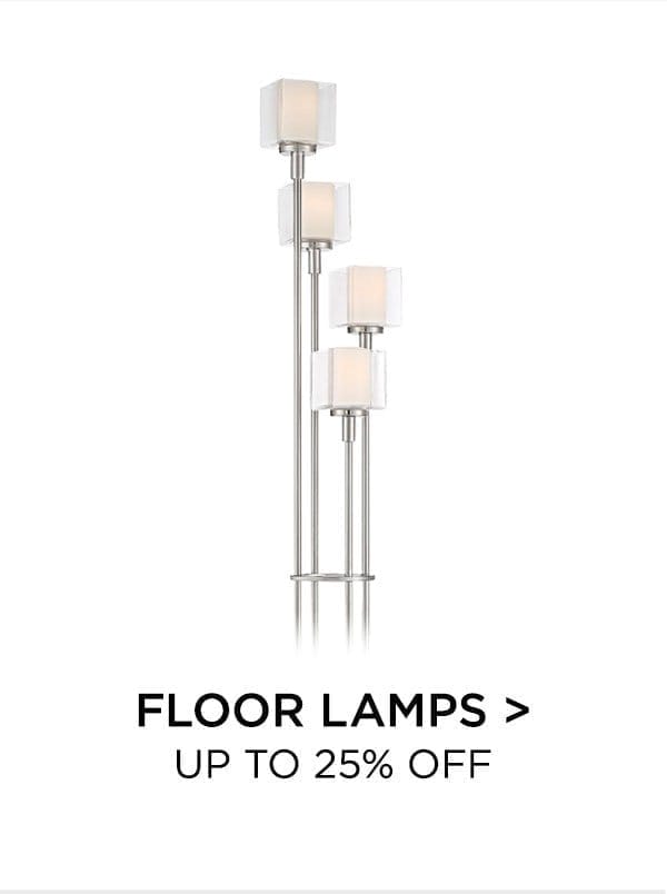 Floor Lamps > Up to 25% Off