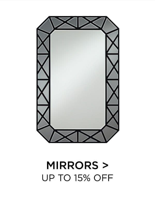 Mirrors > Up to 15% Off