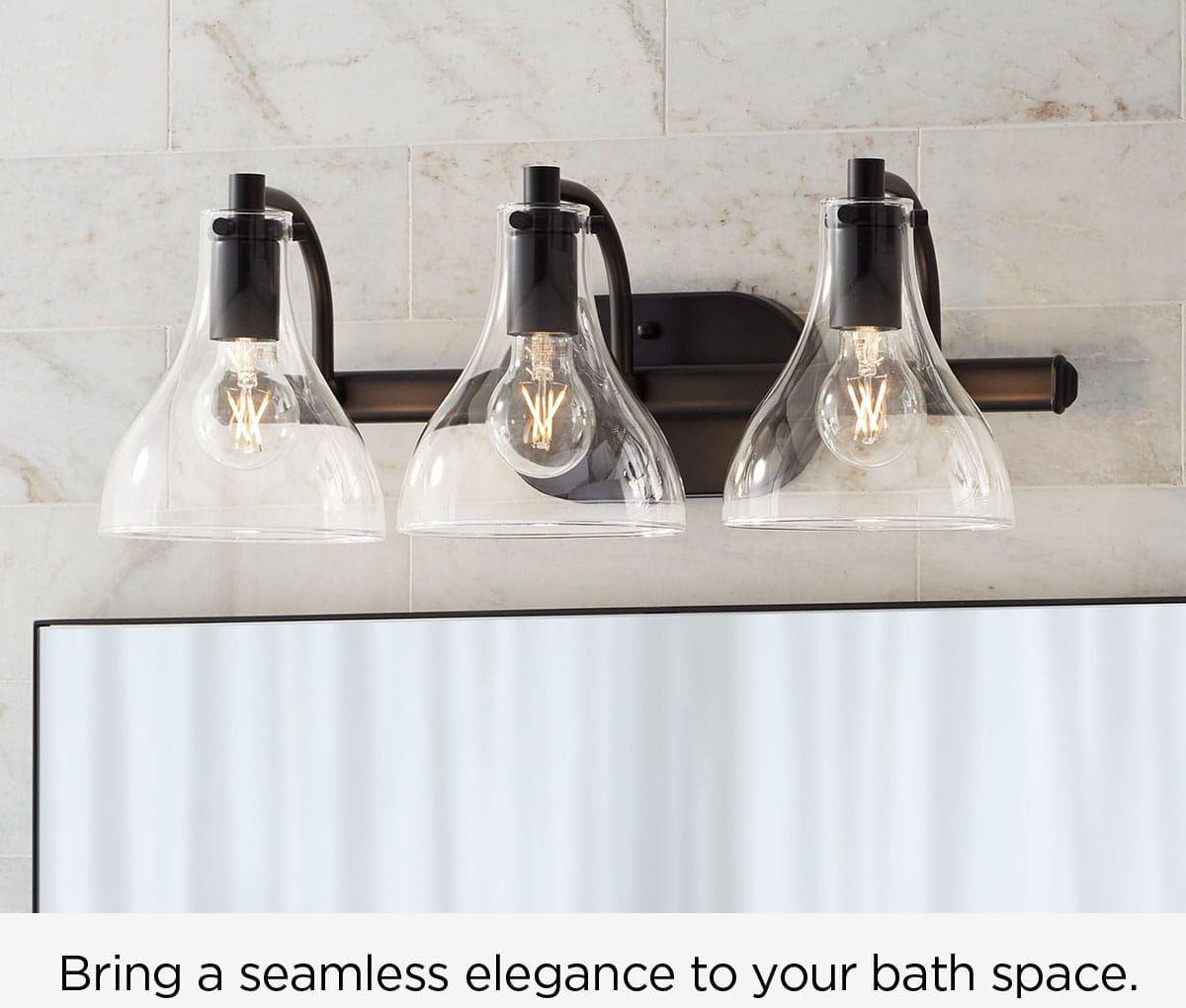 Bring a seamless elegance to your bath space.