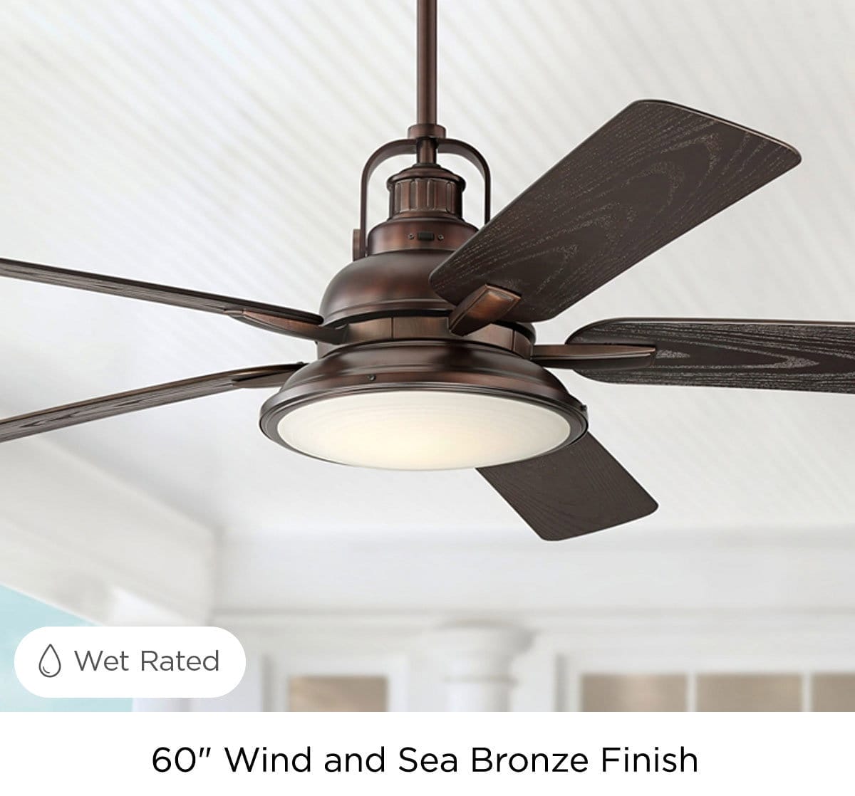 Wet rated - 60" Wind and Sea Bronze Finish