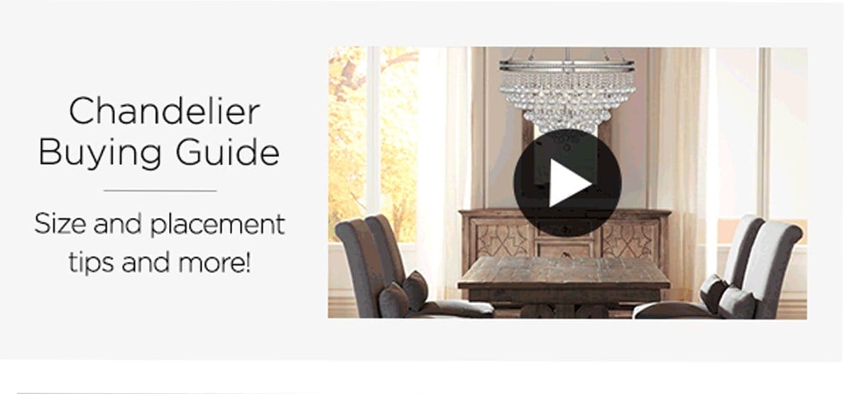 Chandelier Buying Guide - Size and placement tips and more!