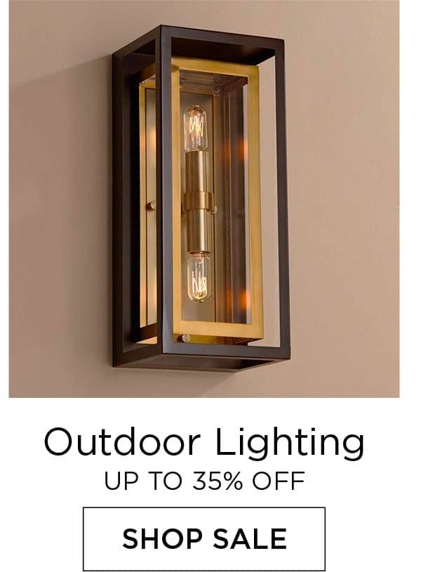 Outdoor Lighting - Up to 35% Off - Shop Sale